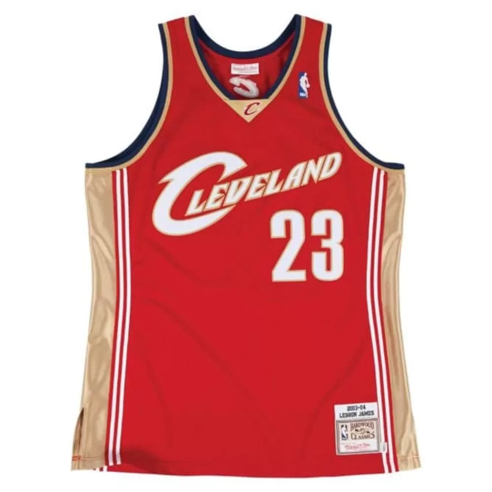 Jerseys Mitchell & Ness -Authentic Lebron James Cleveland Cavaliers Road 2003-04 Jersey