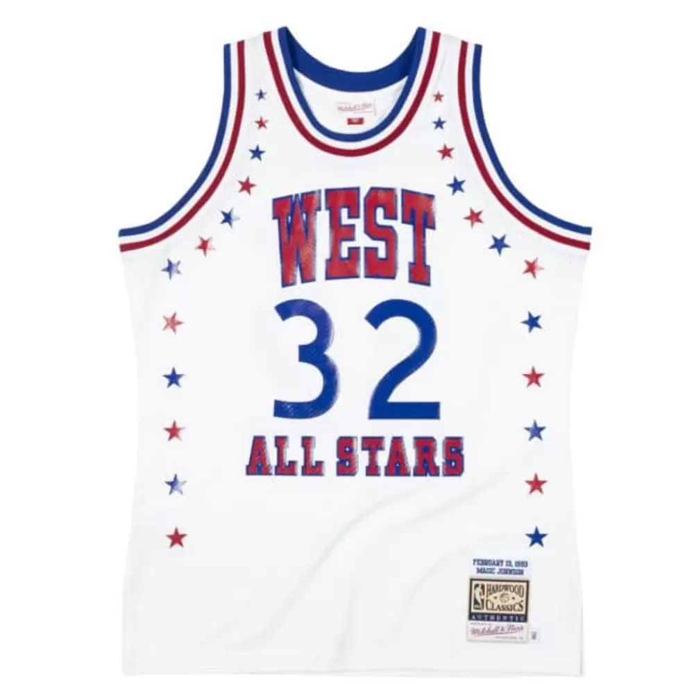 Jerseys Mitchell & Ness -Authentic Magic Johnson All Star West 1983-84 Jersey