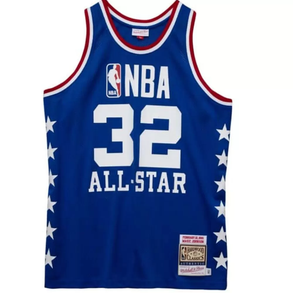 Jerseys Mitchell & Ness -Authentic Magic Johnson All Star West 1985-86 Jersey