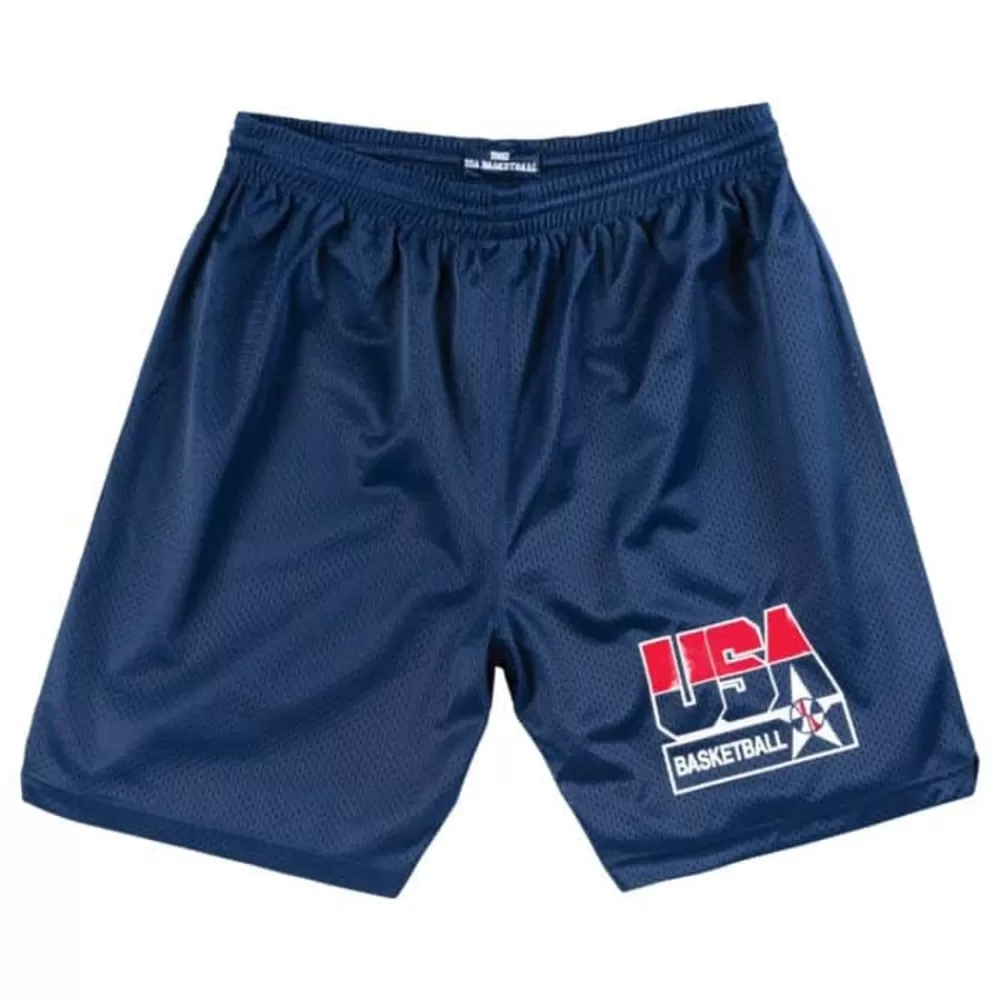 Apparel Mitchell & Ness Shorts-Authentic Practice Shorts Team Usa 1992