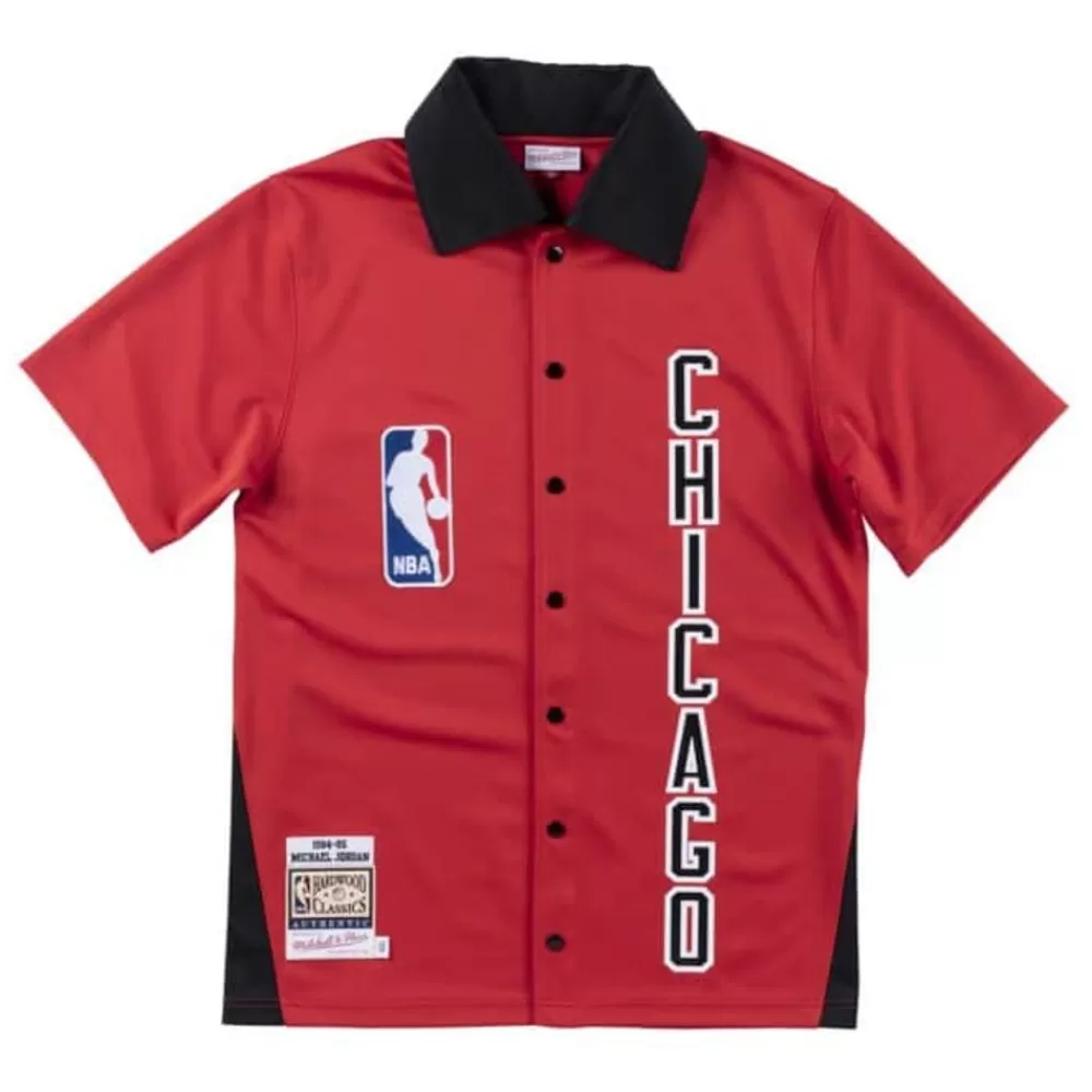 Apparel Mitchell & Ness T-Shirts & Tops-Authentic Shooting Shirt Chicago Bulls 1984-85 Michael Jordan