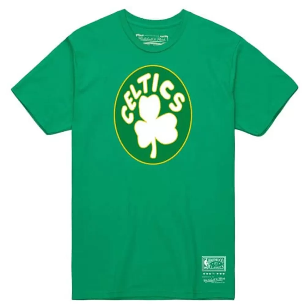 Apparel Mitchell & Ness T-Shirts & Tops-Basic Logo 1 Tee Boston Celtics
