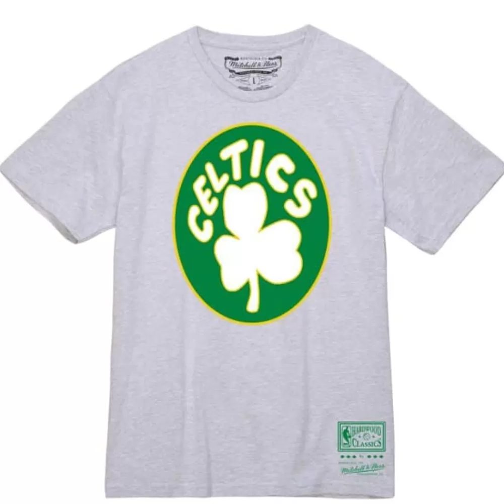 Apparel Mitchell & Ness T-Shirts & Tops-Basic Logo 1 Tee Boston Celtics