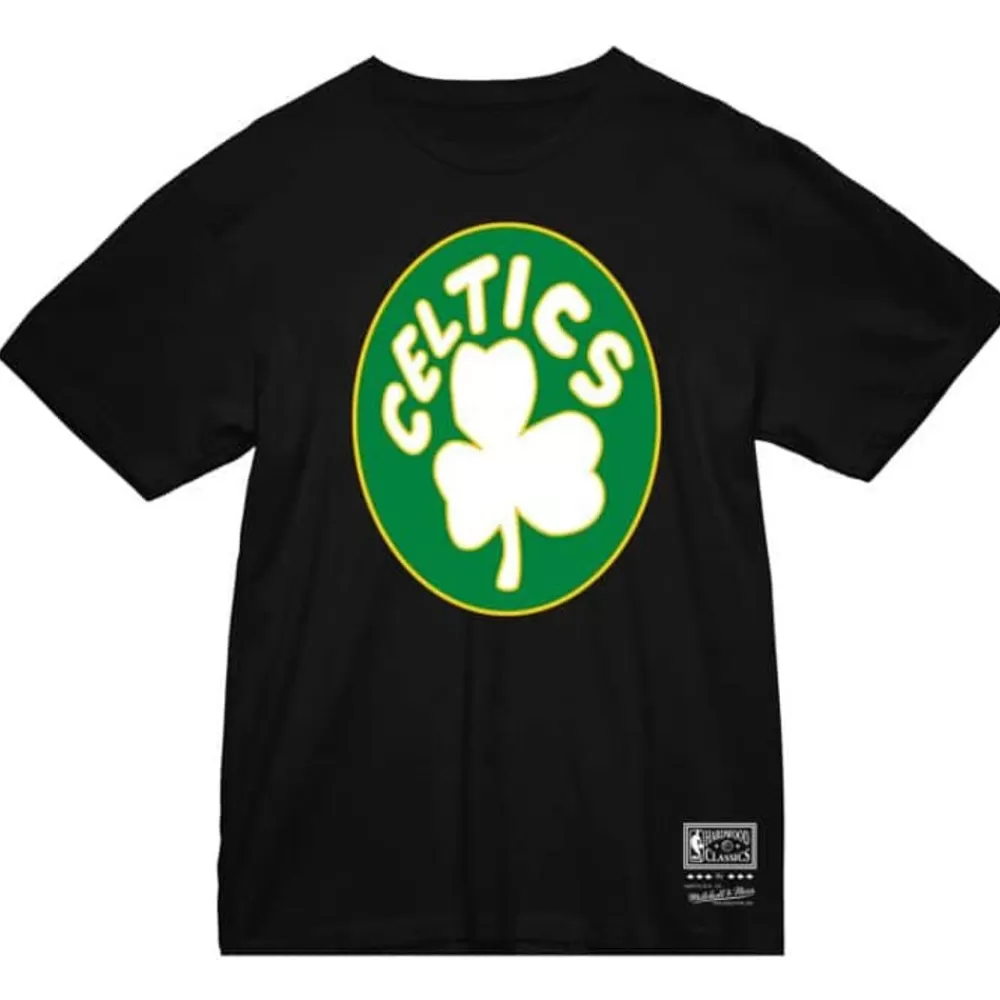 Apparel Mitchell & Ness T-Shirts & Tops-Basic Logo 1 Tee Boston Celtics