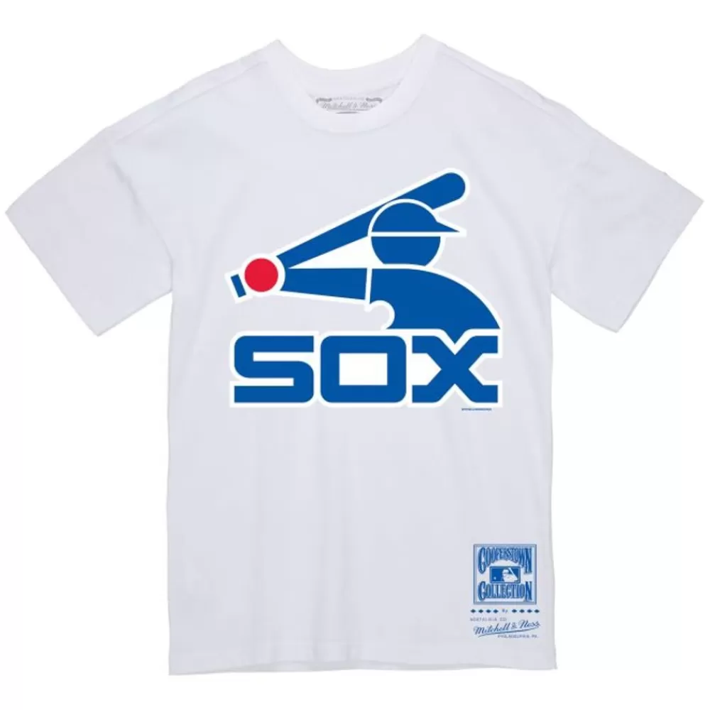 Apparel Mitchell & Ness T-Shirts & Tops-Basic Logo 1 Tee Chicago White Sox