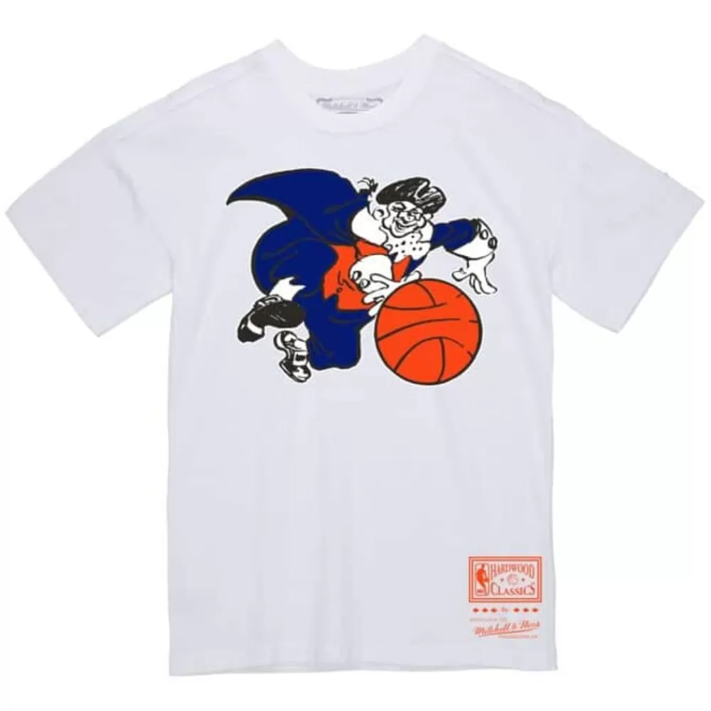 Apparel Mitchell & Ness T-Shirts & Tops-Basic Logo 1 Tee New York Knicks