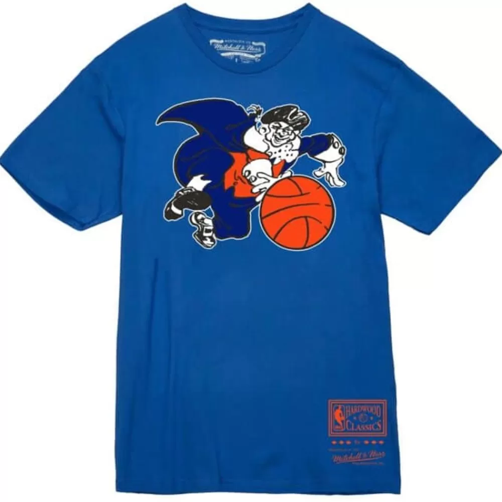 Apparel Mitchell & Ness T-Shirts & Tops-Basic Logo 1 Tee New York Knicks