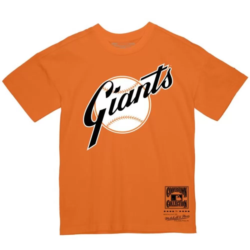 Apparel Mitchell & Ness T-Shirts & Tops-Basic Logo 1 Tee San Francisco Giants