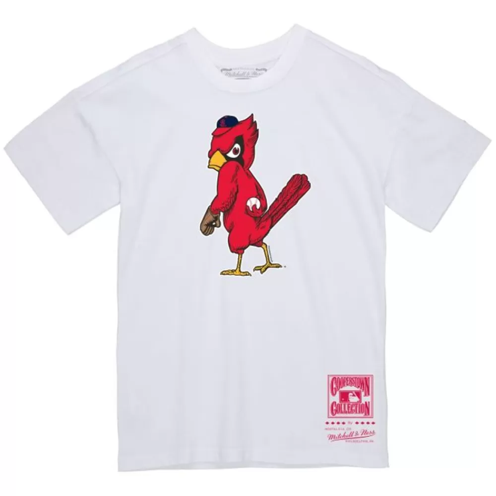 Apparel Mitchell & Ness T-Shirts & Tops-Basic Logo 1 Tee St. Louis Cardinals