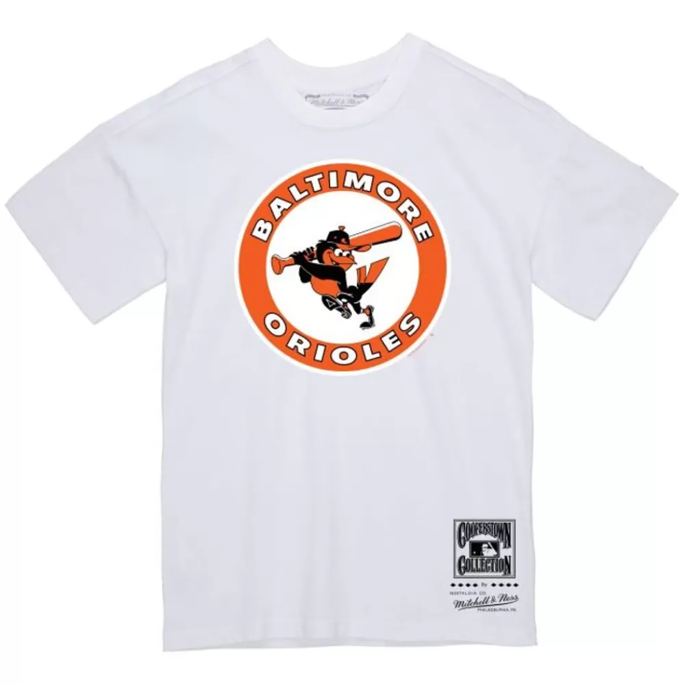 Apparel Mitchell & Ness T-Shirts & Tops-Basic Logo 2 Tee Baltimore Orioles