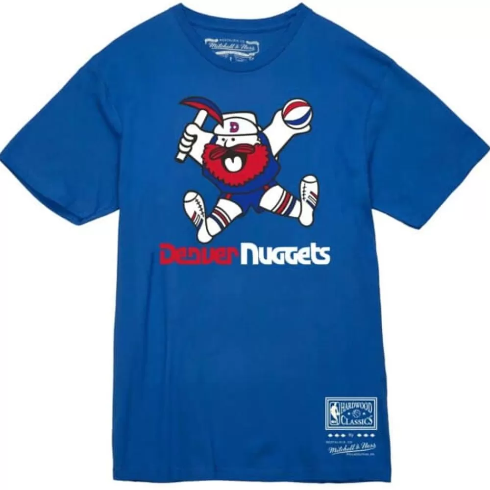 Apparel Mitchell & Ness T-Shirts & Tops-Basic Logo 2 Tee Denver Nuggets