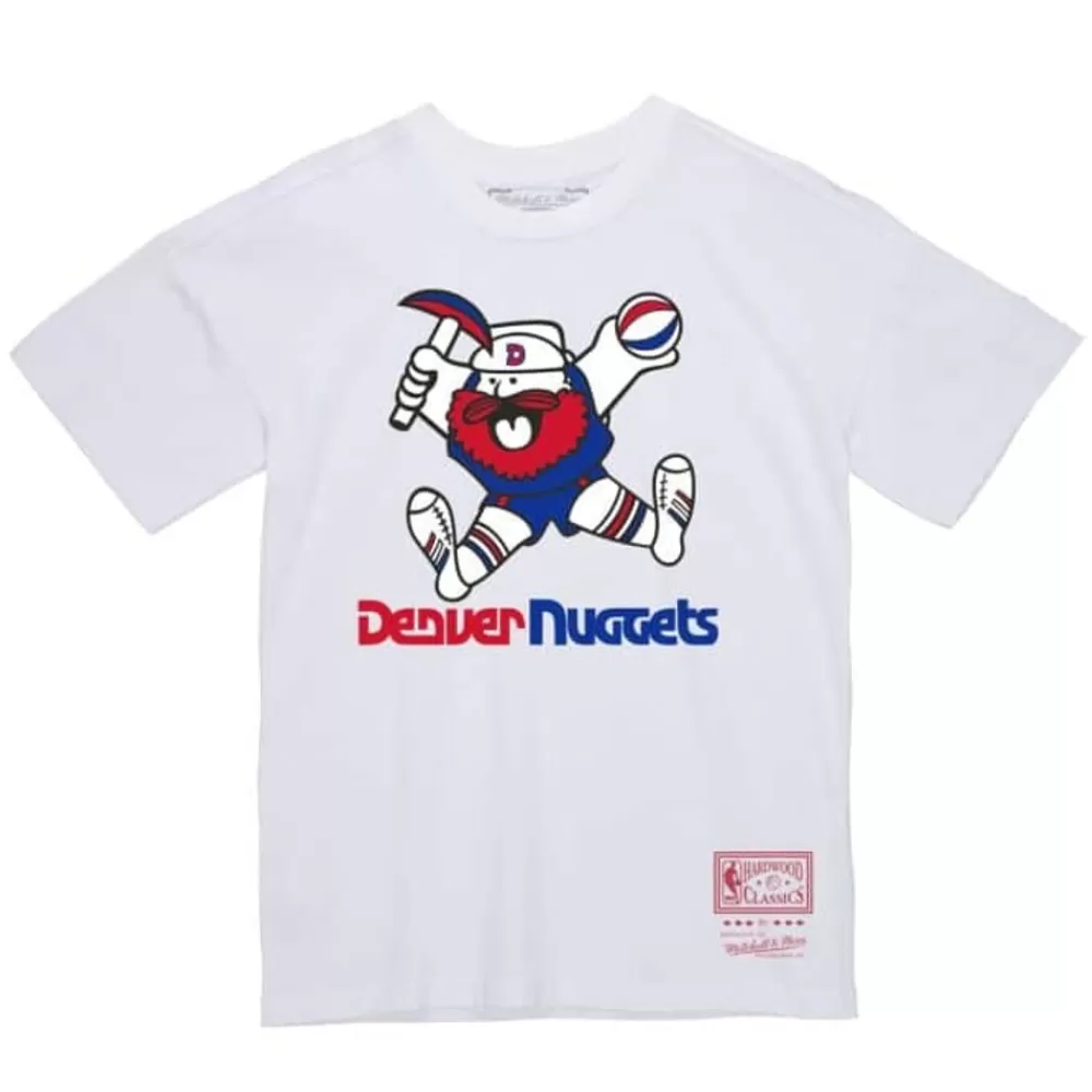 Apparel Mitchell & Ness T-Shirts & Tops-Basic Logo 2 Tee Denver Nuggets