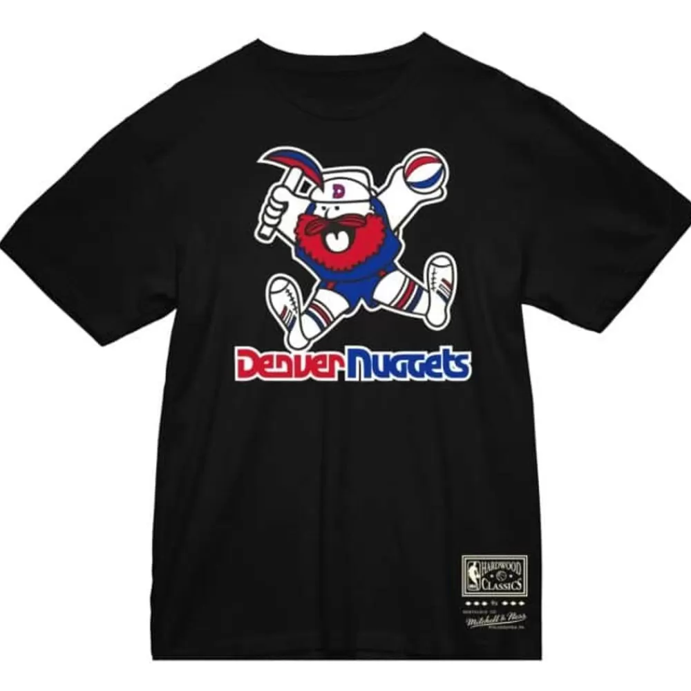 Apparel Mitchell & Ness T-Shirts & Tops-Basic Logo 2 Tee Denver Nuggets