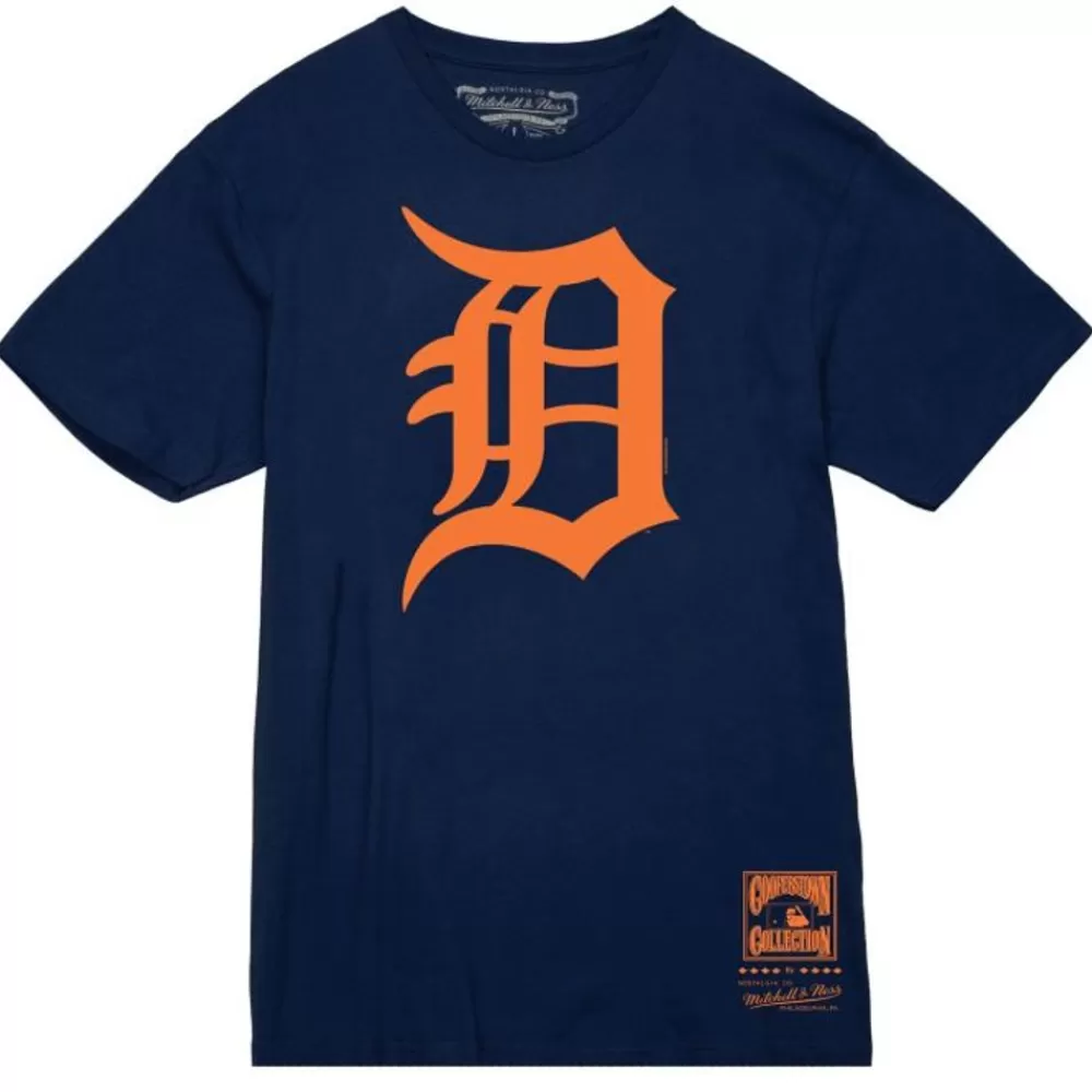 Apparel Mitchell & Ness T-Shirts & Tops-Basic Logo 2 Tee Detroit Tigers