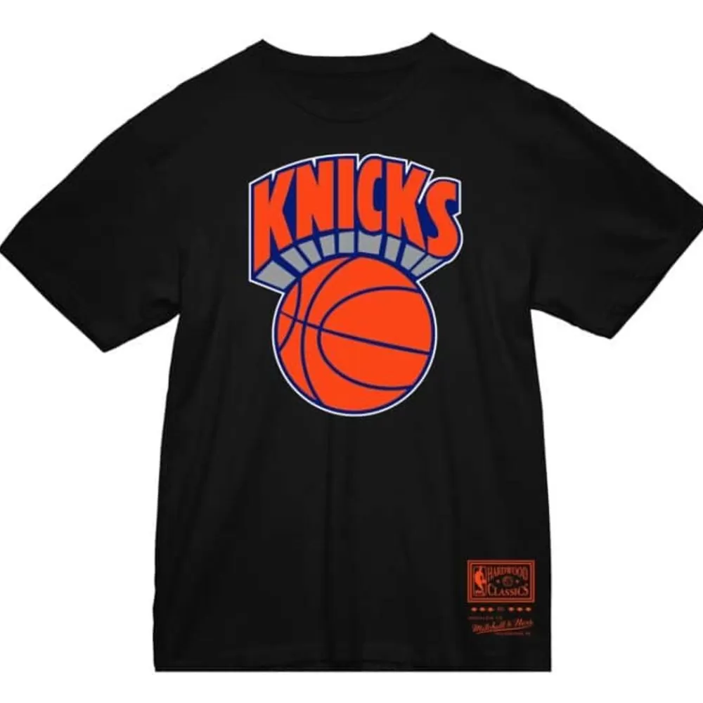 Apparel Mitchell & Ness T-Shirts & Tops-Basic Logo 2 Tee New York Knicks
