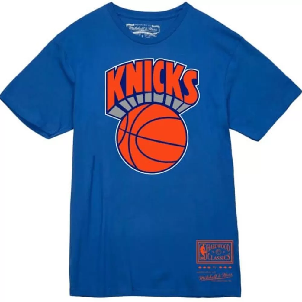 Apparel Mitchell & Ness T-Shirts & Tops-Basic Logo 2 Tee New York Knicks