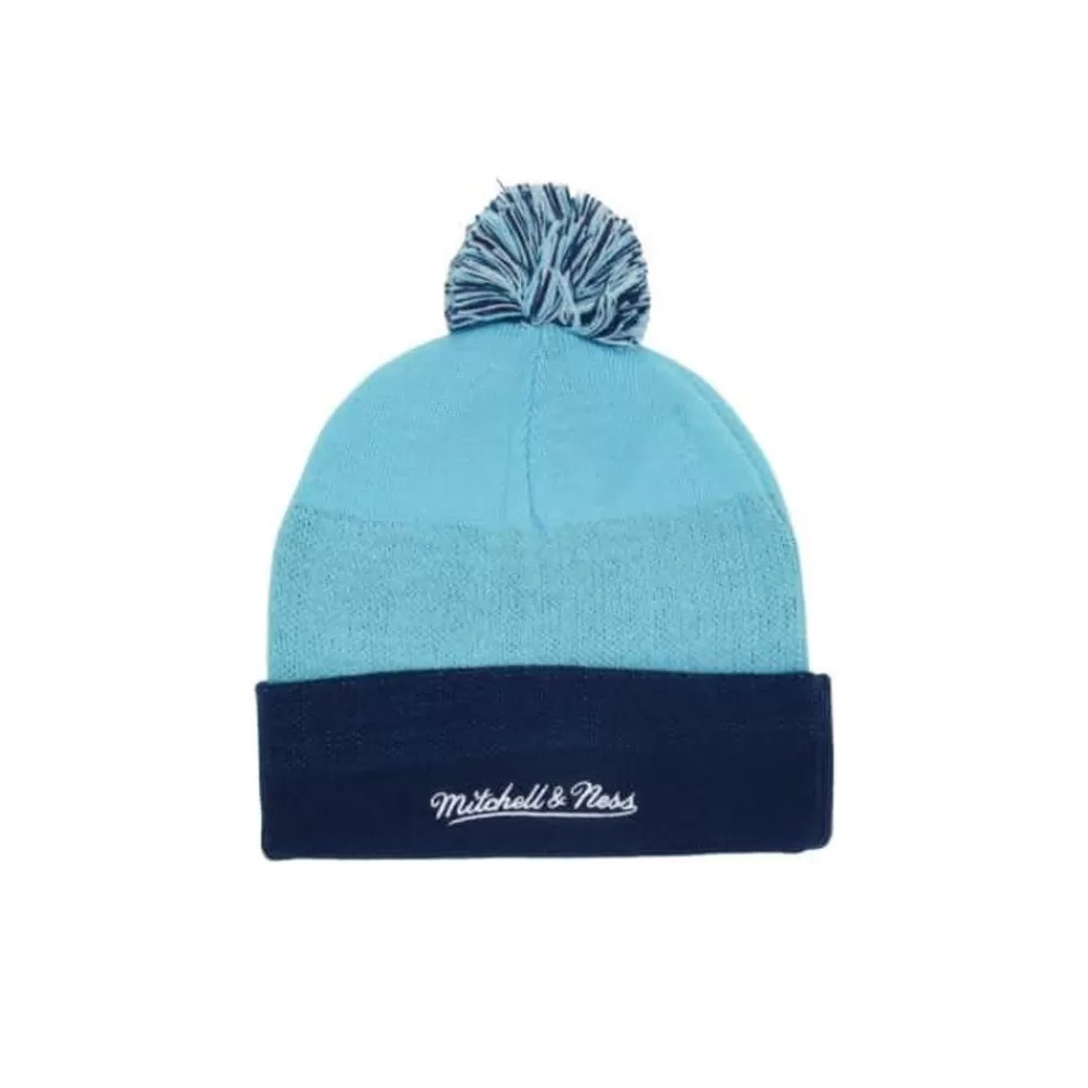 Headwear Mitchell & Ness -Double Take Pom Knit University Of North Carolina