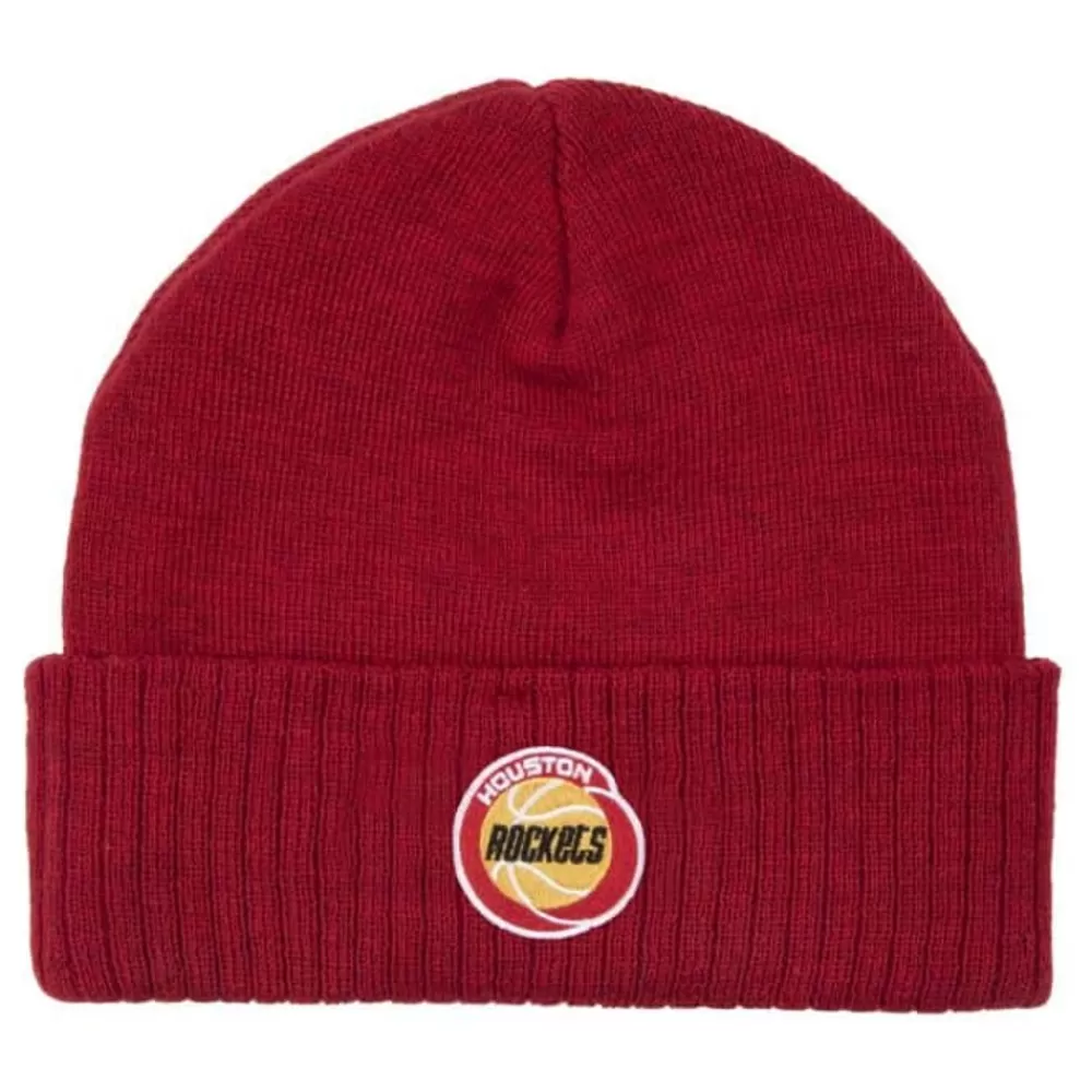 Headwear Mitchell & Ness -Fandom Knit Beanie Houston Rockets