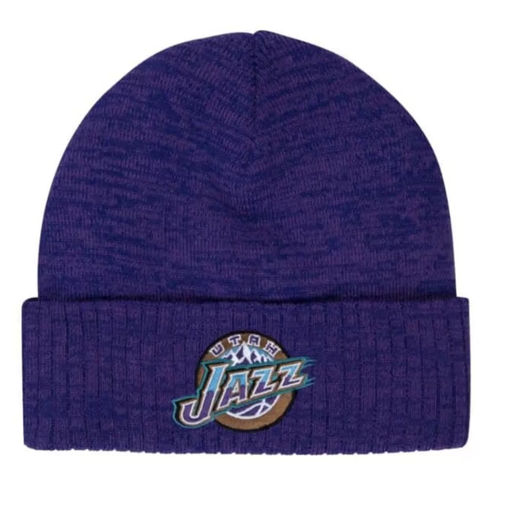 Headwear Mitchell & Ness -Fandom Knit Beanie Hwc Utah Jazz