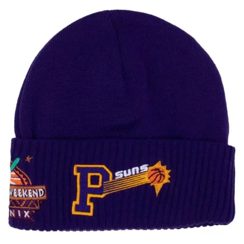Headwear Mitchell & Ness -First Letterman Knit Hwc Phoenix Suns