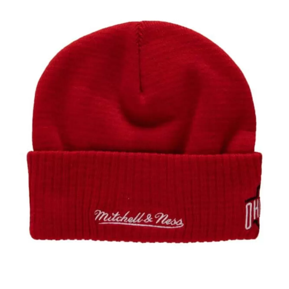 Headwear Mitchell & Ness -First Letterman Knit Ohio State