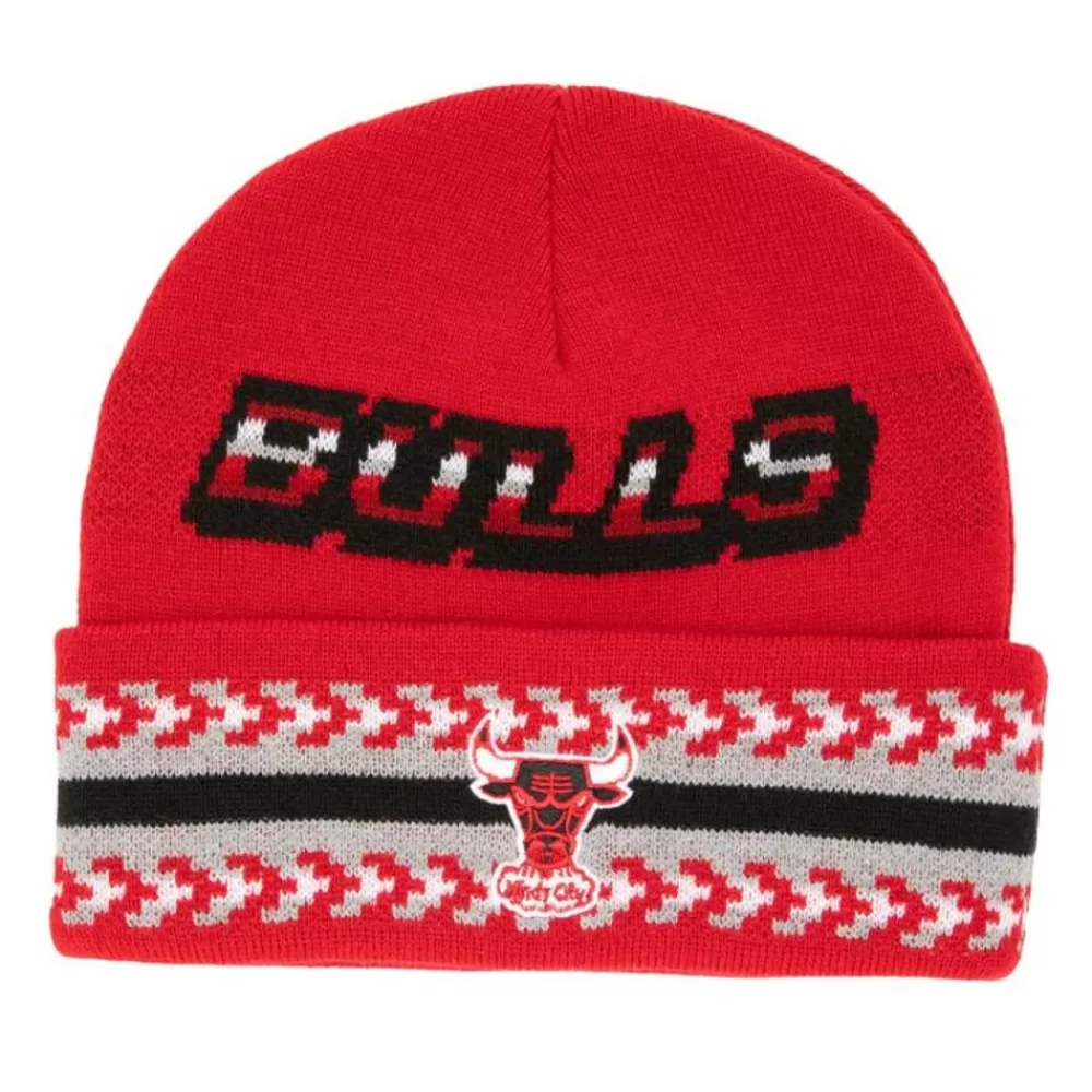 Headwear Mitchell & Ness -Game On Knit Hwc Chicago Bulls