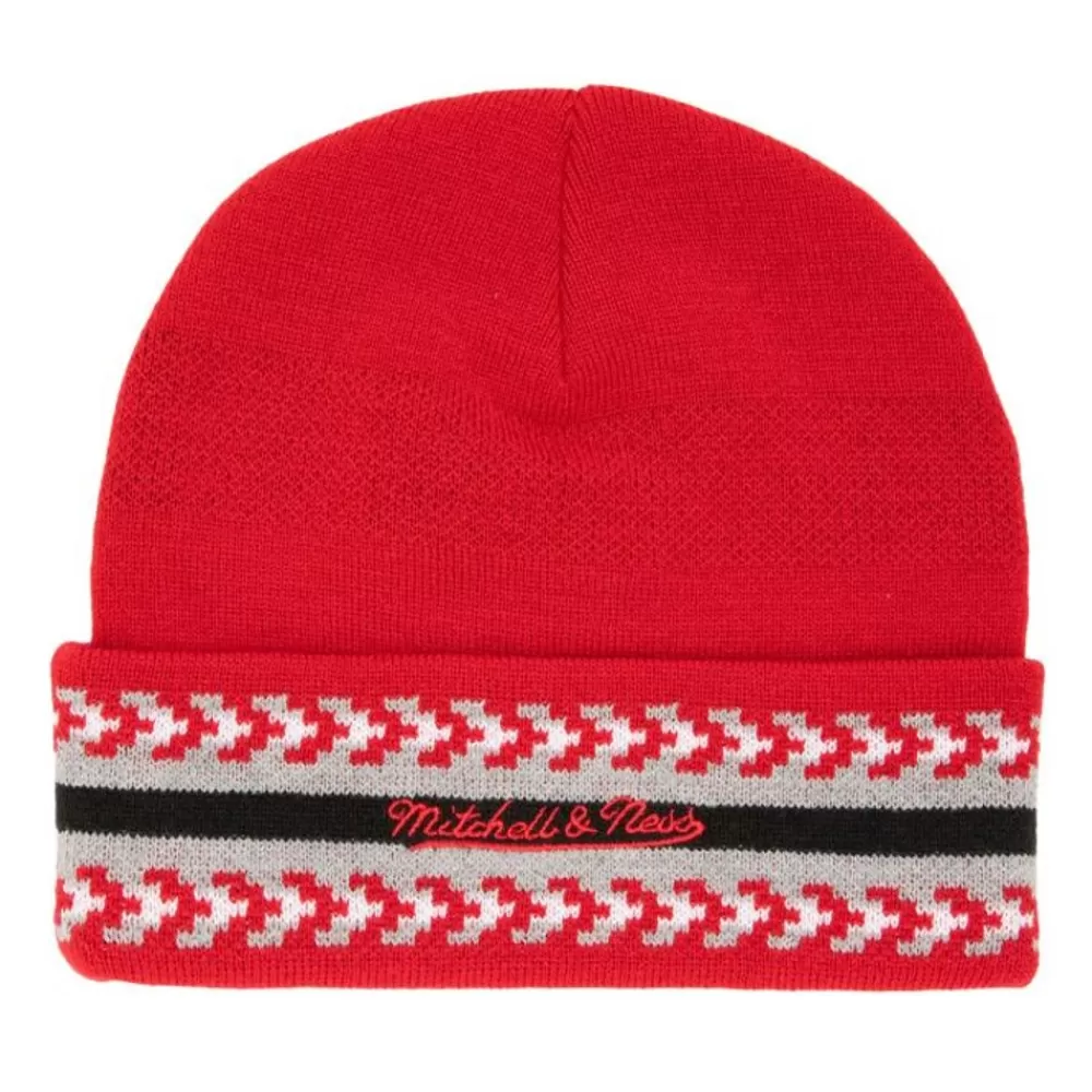 Headwear Mitchell & Ness -Game On Knit Hwc Chicago Bulls
