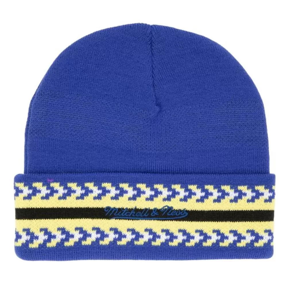 Headwear Mitchell & Ness -Game On Knit Hwc Golden State Warriors