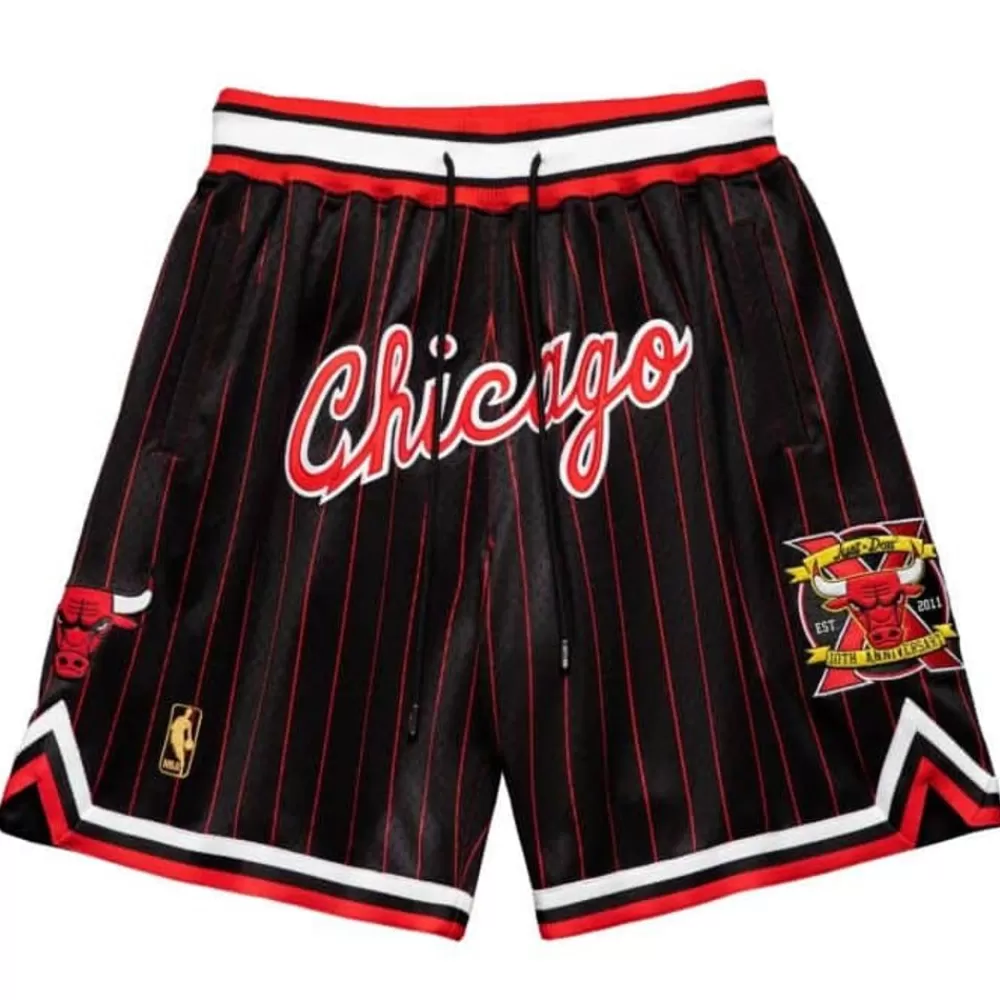 Shorts Mitchell & Ness -Just Don 10Th Year Anniversary Shorts Chicago Bulls 1996