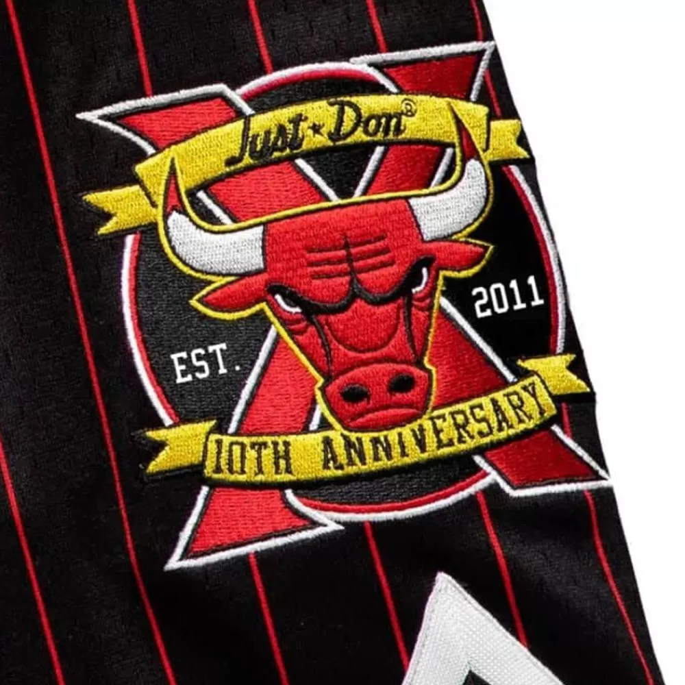 Shorts Mitchell & Ness -Just Don 10Th Year Anniversary Shorts Chicago Bulls 1996