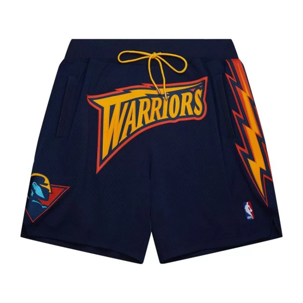Shorts Mitchell & Ness -Just Don 7 Inch Shorts Golden State Warriors