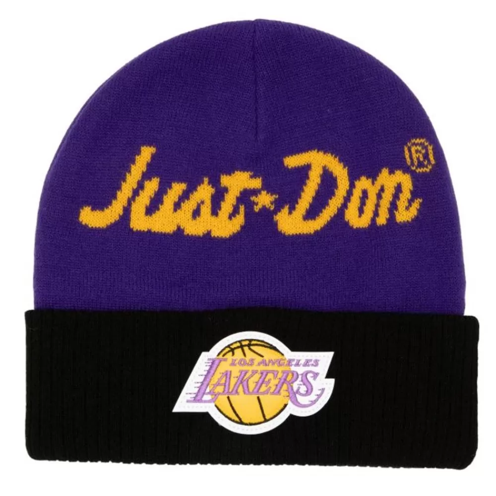 Headwear Mitchell & Ness -Just Don Cashmere Knit Hwc Los Angeles Lakers