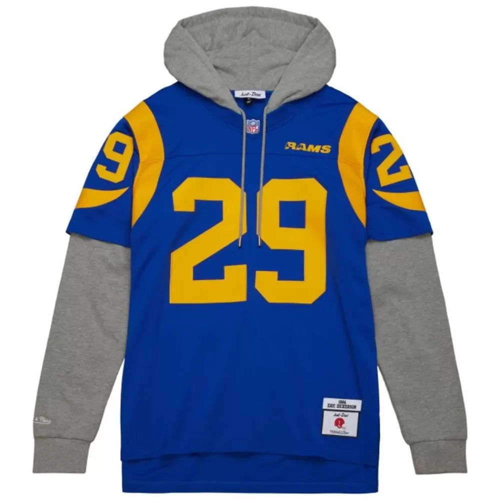 Jerseys Mitchell & Ness -Just Don Legacy Hoodie Jersey Los Angeles Rams Eric Dickerson