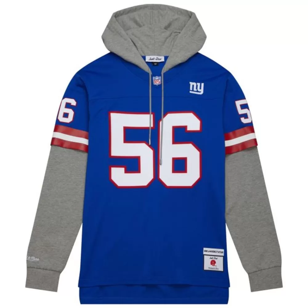 Jerseys Mitchell & Ness -Just Don Legacy Hoodie Jersey New York Giants Lawrence Taylor