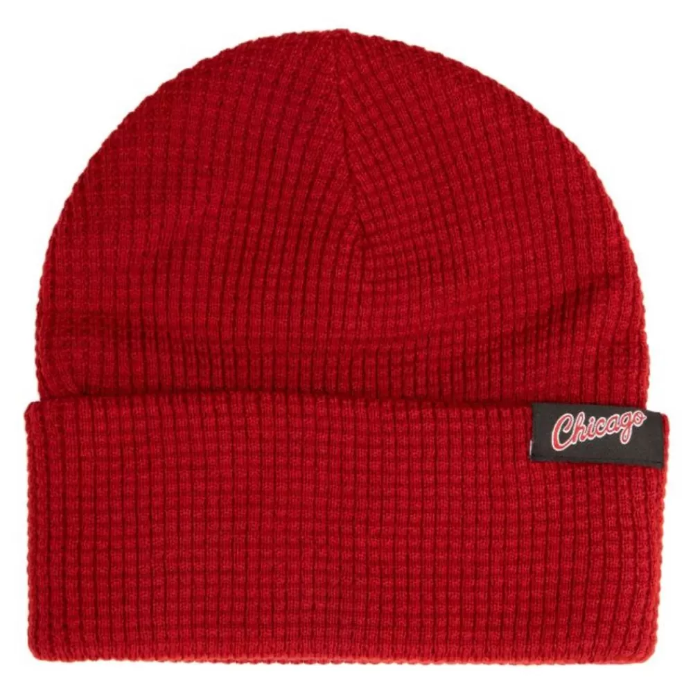 Headwear Mitchell & Ness -Leggo My Waffle Knit Hwc Chicago Bulls