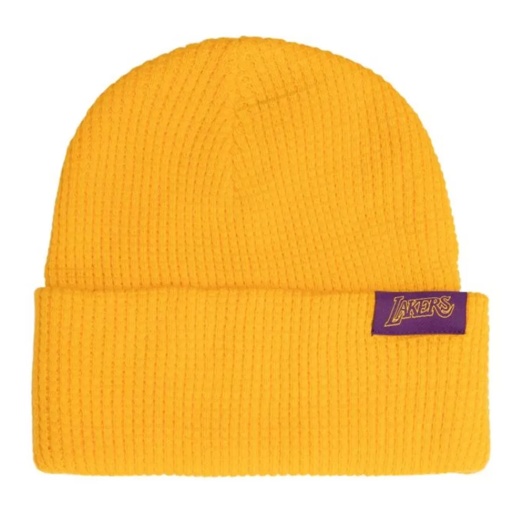 Headwear Mitchell & Ness -Leggo My Waffle Knit Hwc Los Angeles Lakers