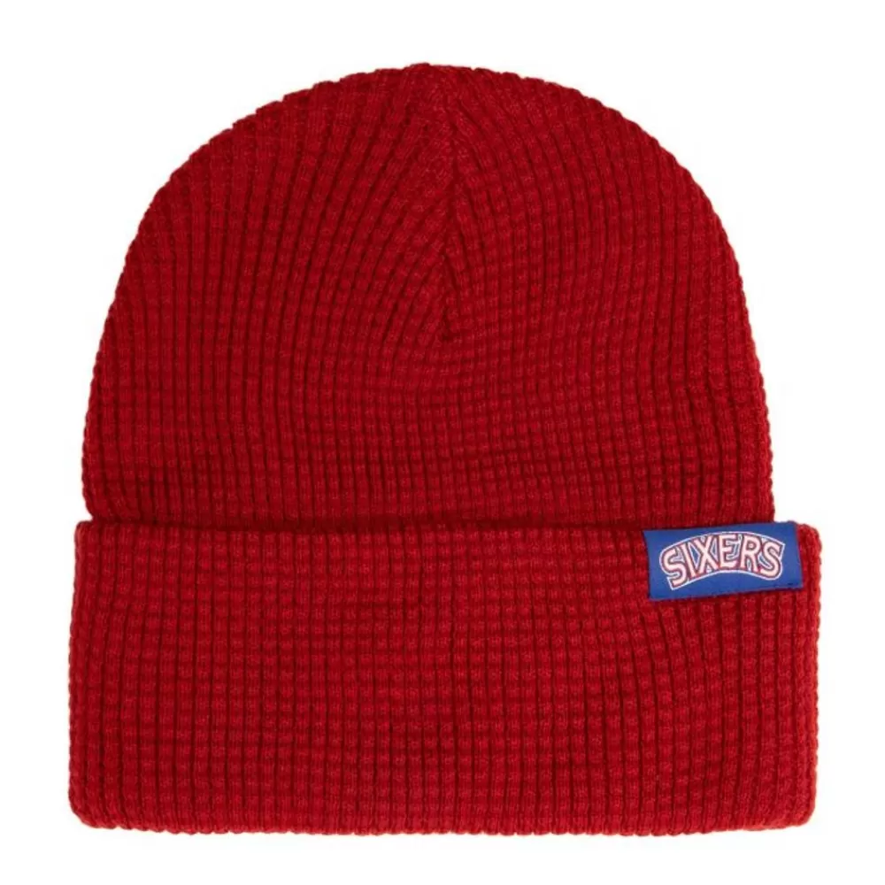 Headwear Mitchell & Ness -Leggo My Waffle Knit Hwc Philadelphia 76Ers
