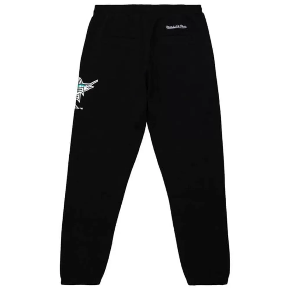 Apparel Mitchell & Ness Pants-Mlb Repeat Sweatpants Miami Marlins