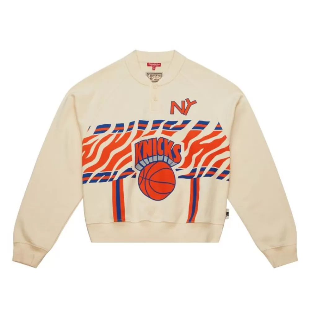 Apparel Mitchell & Ness Hoodies & Sweatshirts-M&N X Melody Ehsani Raglan Pullover New York Knicks