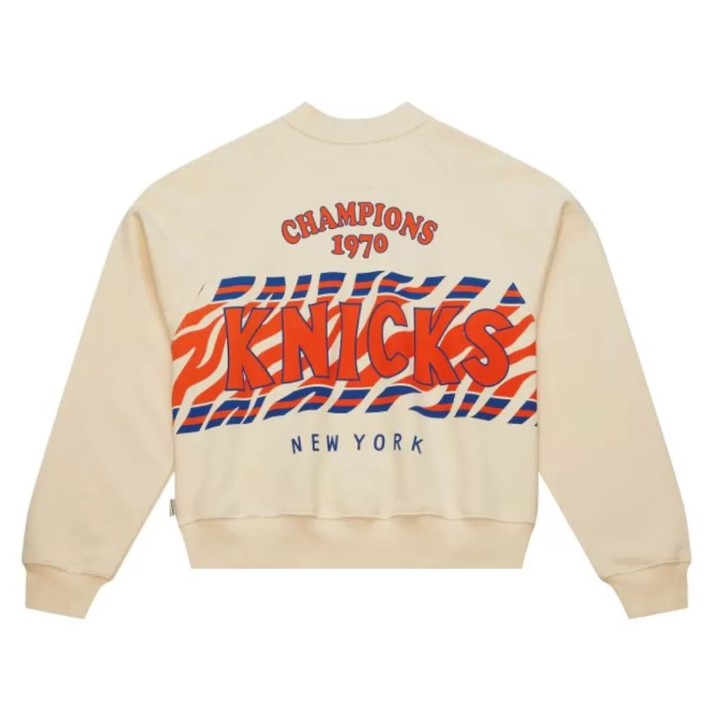 Apparel Mitchell & Ness Hoodies & Sweatshirts-M&N X Melody Ehsani Raglan Pullover New York Knicks