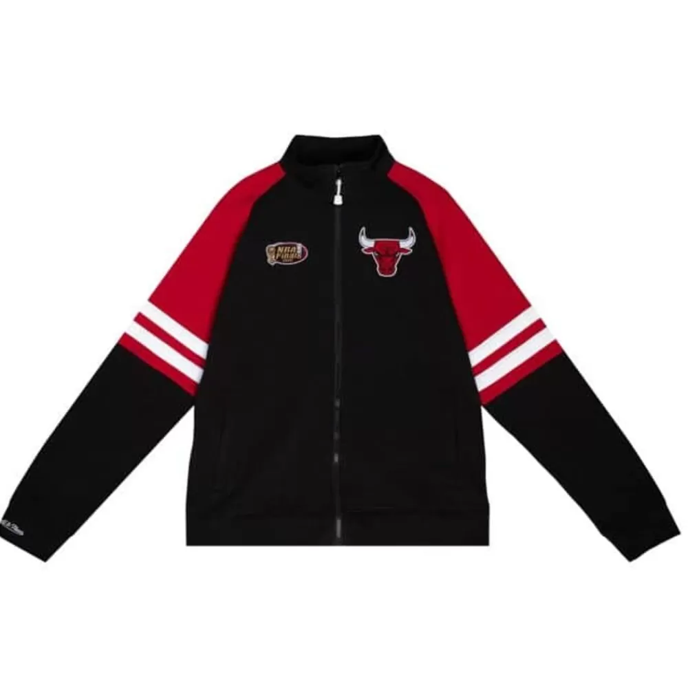 Apparel Mitchell & Ness Jackets & Outerwear-Mvp 2.0 Track Jacket Chicago Bulls