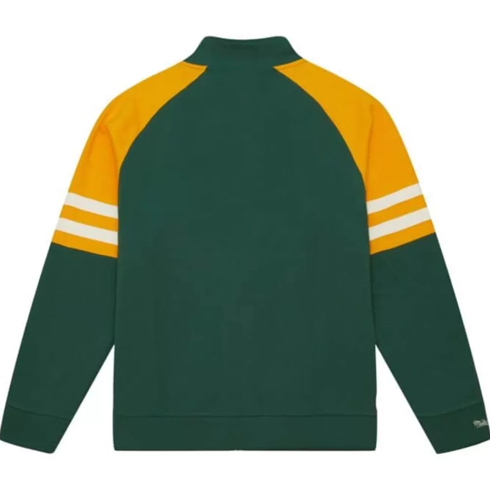 Apparel Mitchell & Ness Jackets & Outerwear-Mvp 2.0 Track Jacket Green Bay Packers