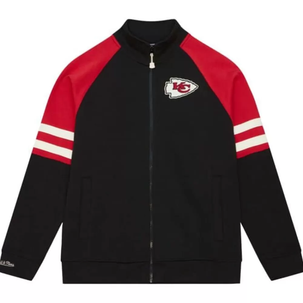 Apparel Mitchell & Ness Jackets & Outerwear-Mvp 2.0 Track Jacket Kansas City Chiefs