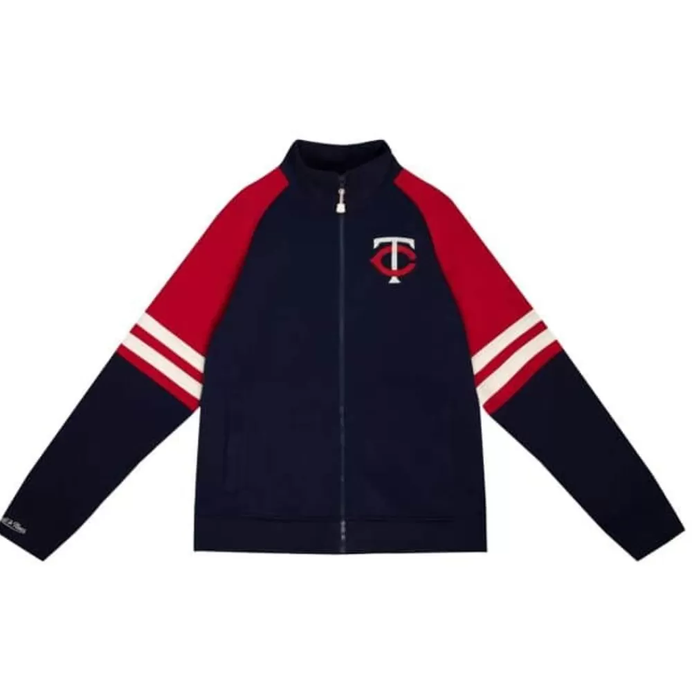 Apparel Mitchell & Ness Jackets & Outerwear-Mvp 2.0 Track Jacket Minnesota Twins