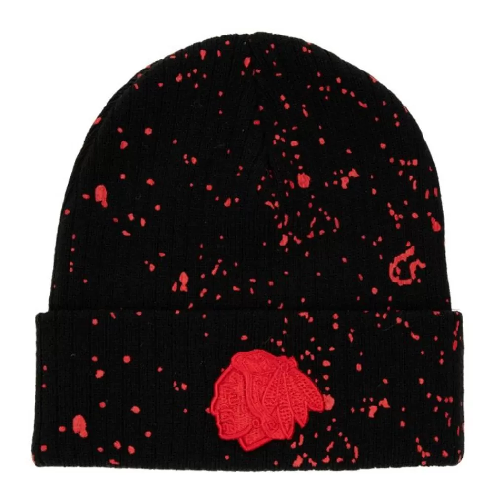 Headwear Mitchell & Ness -Nep Knit Chicago Blackhawks