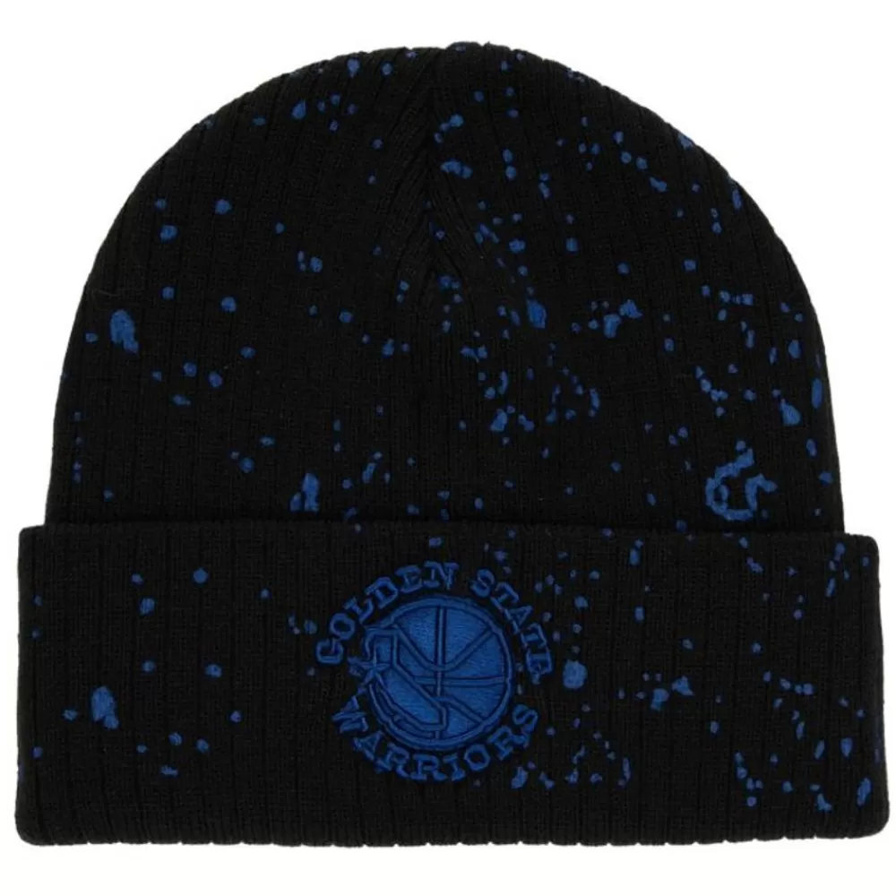 Headwear Mitchell & Ness -Nep Knit Hwc Golden State Warriors