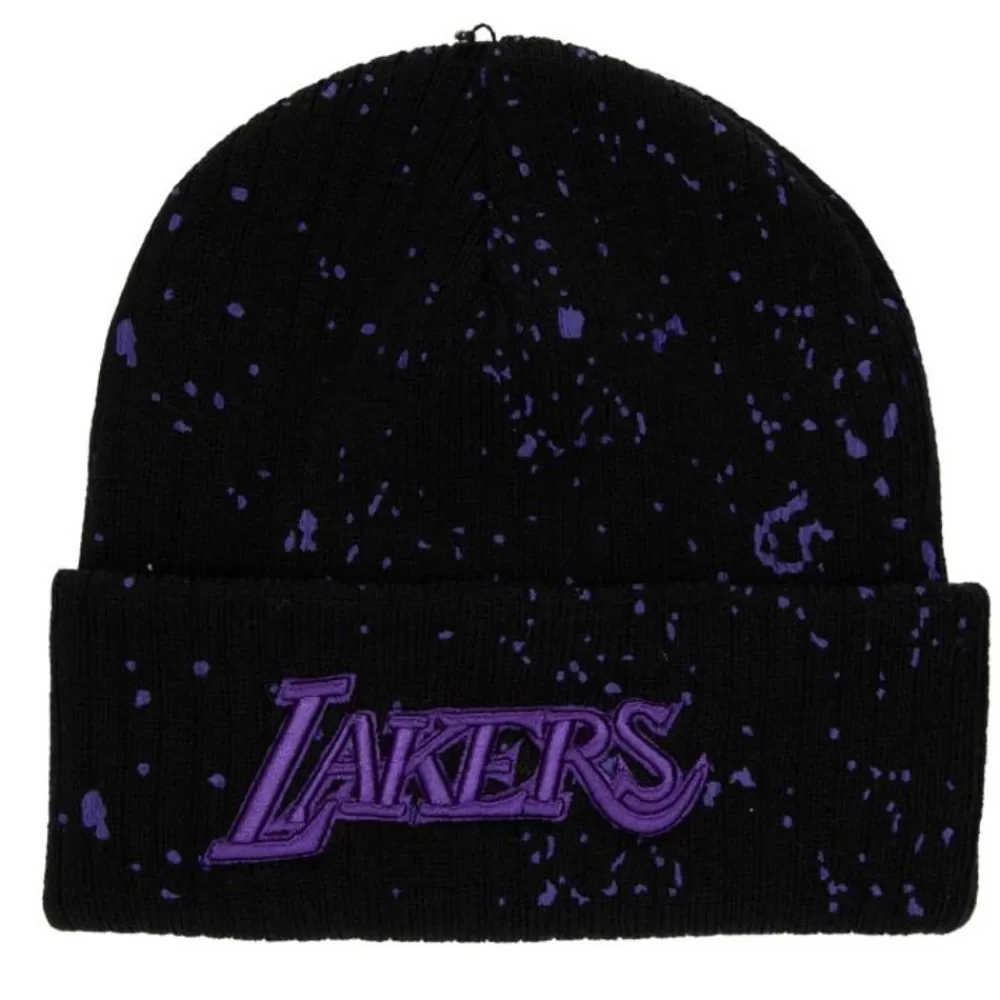 Headwear Mitchell & Ness -Nep Knit Hwc Los Angeles Lakers