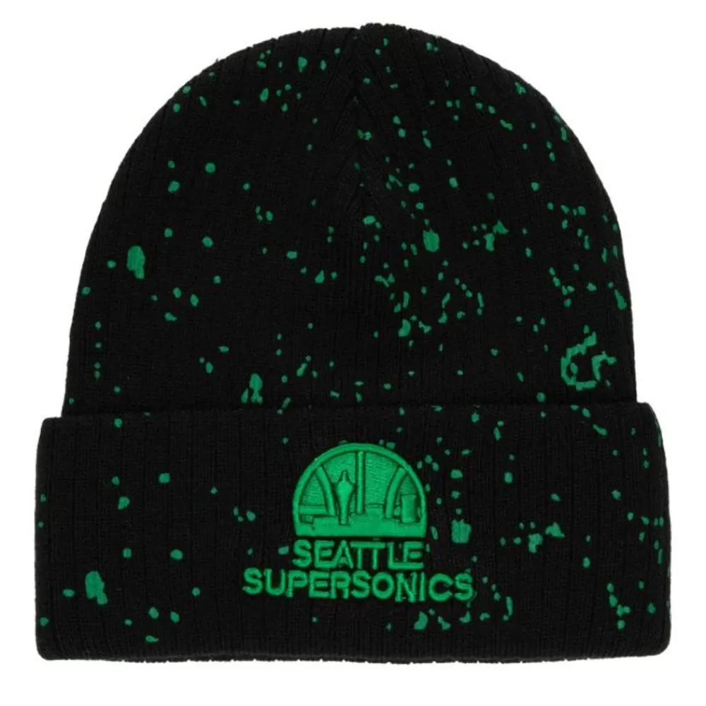 Headwear Mitchell & Ness -Nep Knit Hwc Seattle Supersonics