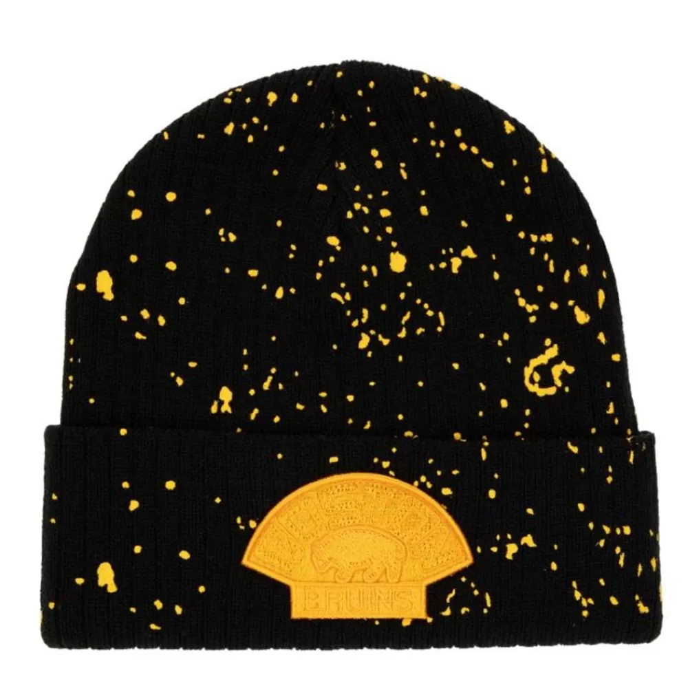 Headwear Mitchell & Ness -Nep Knit Vntg Boston Bruins