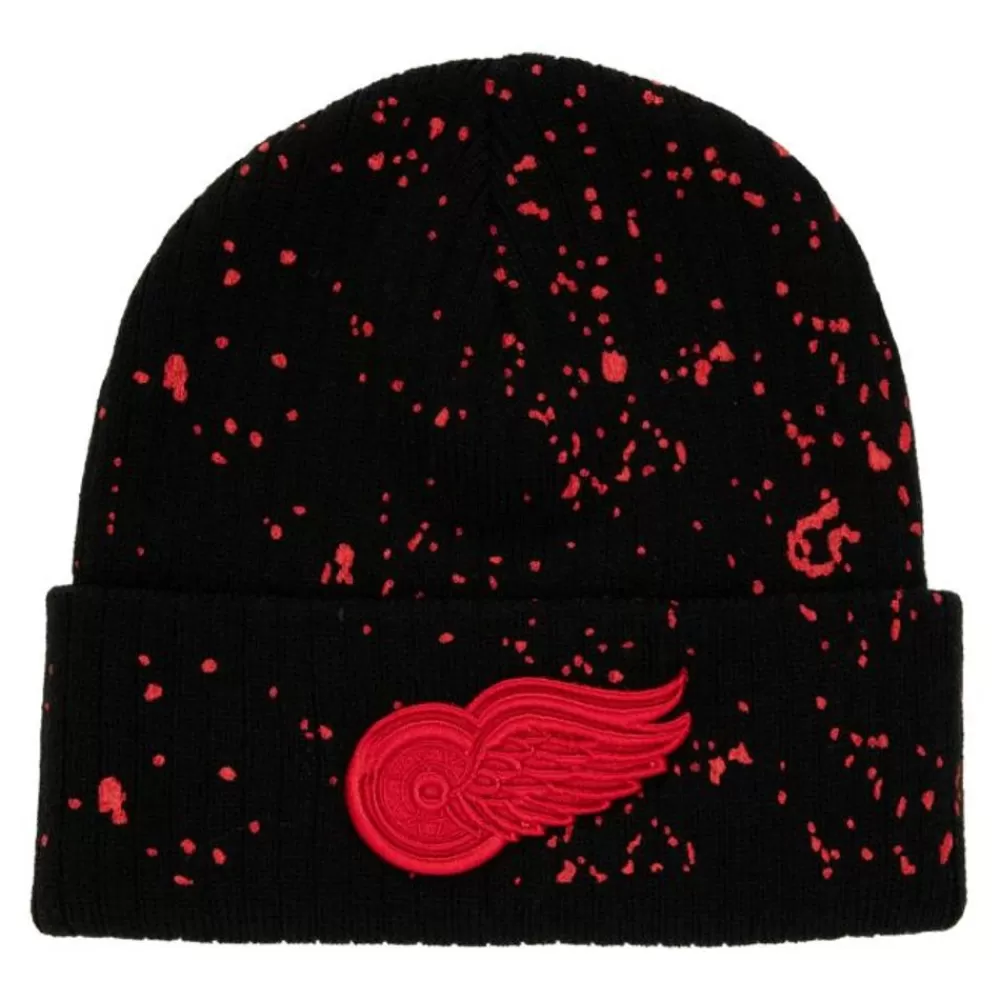 Headwear Mitchell & Ness -Nep Knit Vntg Detroit Red Wings